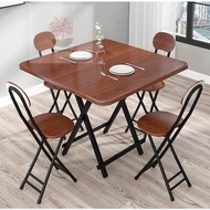 Foldable Square Table Meja Lipat Food Stall Home Dining Table Meja Bazaar Kedai Makanan