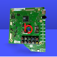 MB mainboard motherboard mesin tv LED Sharp LC 32LE240 M - 32LE340 M - 32LE240M - 32LE340M - 32LE245