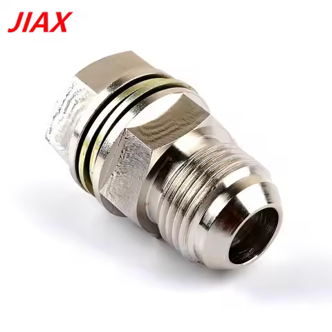 Weldless Turbo Drain Fitting: 10an Adapter Connects Oil Pan to M18x1.5mm for Bottom Backflow Return.