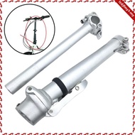 leipupa Lightweight 28.6mm Folding Bike Stem Adjustable 1-1/8" Head Tube Stems Refit 440mm 30 to 44c