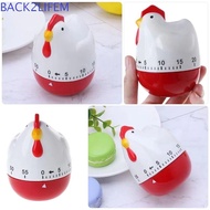 BACK2LIFEM Kitchen Timer, Hen Mechanical Mechanical Timer, Alarm Reminder Manual Wind Up 60 Minute T