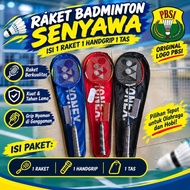 24 LBS badminton racket with PBSI logo, contents 1 RACKET, 1 GRIP, 1 BAG