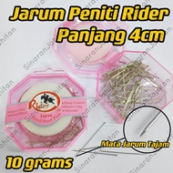 🎊PROMOSI🎊(10grams)Jarum Peniti Rider Panjang 4cm Tajam Rider Needle Rider Jarum Peniti Panjang Jarum