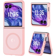 for Motorola Razr Plus 2025/2024 Case Moto Razr 50 Ultra 5G Case Magnetic Slim Protective Cover Shoc