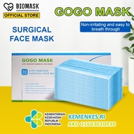 BIOMASK X GOGO MASK Masker Surgical / Masker Medis 3ply Earloop 1Box