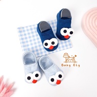 BABY ELY | 0-2 years Elmo 3D baby socks unisex girls boys new born soft knitted socks Elmo cartoon c