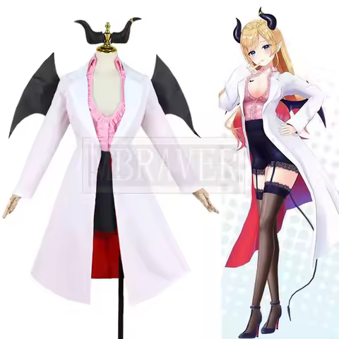 VTuber Hololive Yuzuki Choco Cosplay Halloween Costume Christmas Party Uniform Custom Made Any Sizes