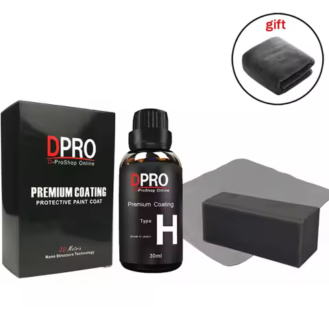 Dpro 9H Ceramic Car Coating Paint Care Nano Polishing Crystal Coating Liquid Glass Hydrophobic Liqui