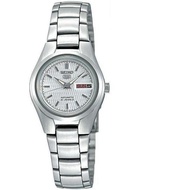 Seiko 5 SYMC07K1 Automatic 21 Jewels Ladies Stainless Steel Watch (Silver)