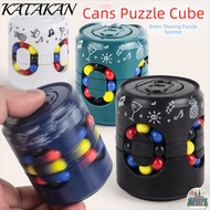 KATAKAN Rotating Ball, Plastics  Soda Can Fidget Toy, Finger Gyro Rotating Ball Finger Spinner Gyro