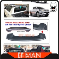 TOYOTA HILUX REVO REAR SPOILER ROOF TOP SPOILER MATT BLACK COLOUR HIGH QUALITY 4X4 PARTS ACCESSORIES