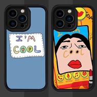 S-19 I am cool Case Case for iPhone 11 8 7 14 12 13 Pro Max Plus Cover