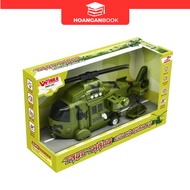 Duka Toys: Military Rescue Helicopter + Transport - Sea Eagle