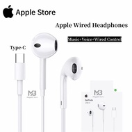 Original Apple USB-C In-Ear Headphones Type C Wire Earphone for iPhone 17 16 15 14 13 Pro Max, Apple
