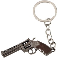 Koleksi Gantungan Kunci Model Revolver Mini Colt Python .357Magnum 5.5cm