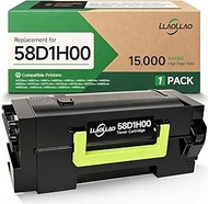 LLAOLLAO 58D1H00 Toner Replacement for Lexmark 58D1H00 Black Toner Cartridge High Yield for MS725 MS