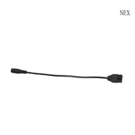 NEX 20CM DC5521 Power Adapter To 12V Computer Chassis Fan 4pin Cable 24AWG Copper Line