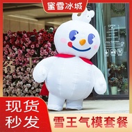 Campuran Bingcheng Snow King Kostum Kembung Gerbang Kostum Anak Patung Kembung Berjalan Maskot Kartu