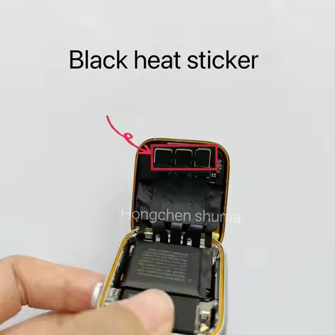 Repair Black Heat Stickers Adhesive For Apple Watch Series 1 2 3 SE iwatch S4 S5 S6 40mm 44mm Mother