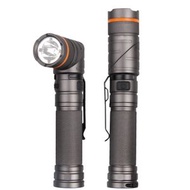全城熱賣 - 90度彎頭筆扣手電筒 XPG紅白綠光強光USB充電磁鐵尾手電筒 內置18650鋰電池