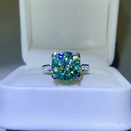 Gift 5 Pair Rings Moissanite with Certificate Wedding Ring Diamond Carat Female Couple Ring Green Si