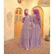 Muslimah Clothing Stylish Brocade Gamis Adult Women NS 91 Material Anova