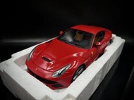 【收藏模人】Hotwheels Elite Ferrari F12 Berlinetta 紅 1/18 1:18