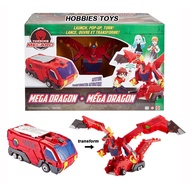 Fnj81 Mecard Mega Dragon - Fire Car Turns Into A Dragon Robot