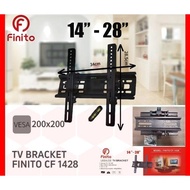 FINITO Adjustable Tilt 14-28 Inch LCD LED TV Bracket