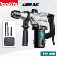 Makita Chipping Hammer 1500W 26mm Heavy Duty Professional Chipping Gun Rotary Hammer Drill