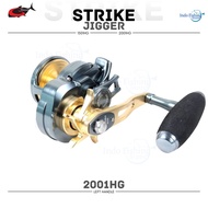 Reel Pancing Overhead GTECH Strike Jigger SW 1501HG 2001HG / G Tech OH Salt Water Left Handle Kiri