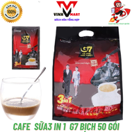 Cà phê sữa G7 3 in 1 - Bịch 50 Gói