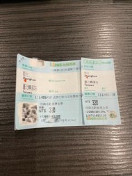 （無使用期限‼️）台北-彰化 來回統聯客運車票 無使用期限