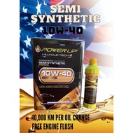 Power Up Semi Synthetic Engine Oil + Free Engine Flush