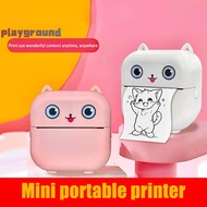 [playground] Mini Printer For And Android, Wireless Mini Photo Printer Label Printer, Portable Mini 