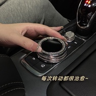 ONGO Shape Applicable Cadillac ct5 Interior Crystal Diamond ct6 Decorative Knob Sticker Modified xt5