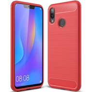 Ốp Điện Thoại Dành Cho Huawei Nova 3i Ốp Chống Sốc Bảo Vệ Silicon Và Ốp Thiết Kế Sợi Carbon