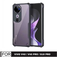 Vivo V40 Case / V40 Pro / S19 Pro Casing Vivo V40 / V40 Pro / S19 Pro Softcase Armor TransparentFusi