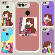 M-40 Gravity Falls Mabel Pines White Case for OPPO A12E A7 A1K F7 A12 A3S A5 A12s F5 A5S F9 Pro