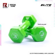 Elite Fitness Vinyl Dumbbell 3lbs Pair