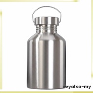 [ReyalxaMY] 2000ml Stainless Steel Water Bottle Long-Lasting Stainless Steel Water Bottle