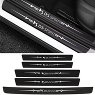 Car Door Threshold Tape Carbon Fiber Sill Protective Sticker for Citroen DS SPIRIT DS DS6 DS3 DS4 DS