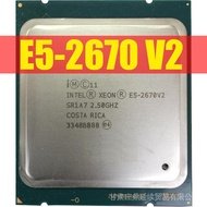 Xeon E5 2670 V2 Processor SR1A7 2.5GHz 8Core 115W Socket LGA 2011 CPU 2670V2 X79 DDR3 D3 Mainboard Platform For kit Intel xeon