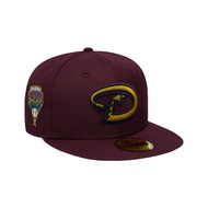 NEW ERA 59FIFTY 5950 Rattlesnake Commemorative Badge Dark Red Full Cap Baseball Cap Cap Korea Daigou