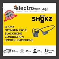 SHOKZ OPENRUN PRO 2 BLACK BONE CONDUCTION SPORTS HEADPHONE