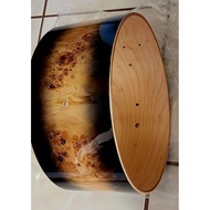 MK Snare Drum Shells PURE MAPPA BURL MAPLE WOOD Made In Taiwan