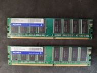 ADATA 1GB DDR400 (PC3200) Memory x 2