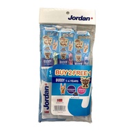 Jordan Buddy Toothbrush , Berus Gigi Jordan 3s