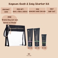 [READY STOCK] Kayman Quick & Easy Skincare Starter Kit