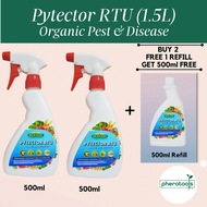 Pherotools PYTECTOR READY TO USE NATURAL INSECT KILLING SPRAY 500ml(Racun Serangga Organik)(Organic Pest Control)Insect Repellent Alat Pertanian